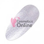 Gel UV 2M Beauty - color NF 23 argintiu cu sclipici 5 g, fara fixare